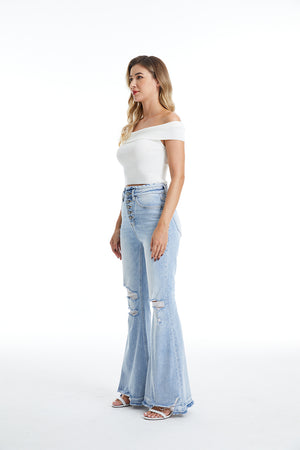 ONESO Polly Ultra High Waisted Flared Hem