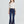 Women High Rise Stretch Wide Leg Front Slit Flare Jeans BYF1072