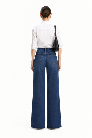 ONESO Chic High Rise Wide Leg Jeans