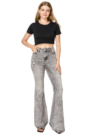 High Rise Flare Jeans