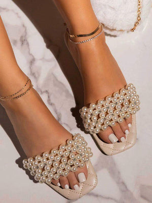 Pearl Decor Sandals