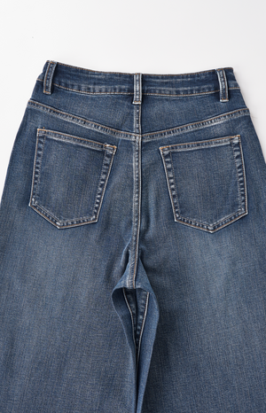 Women Straight Leg Baggy Jeans