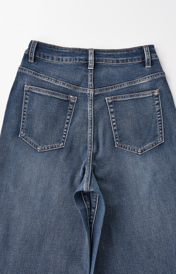 Women Straight Leg Baggy Jeans