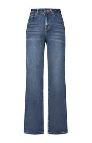 Women Straight Leg Baggy Jeans