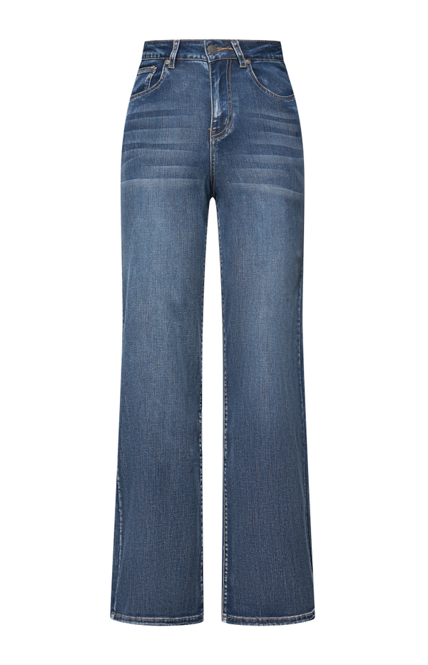 Women Straight Leg Baggy Jeans