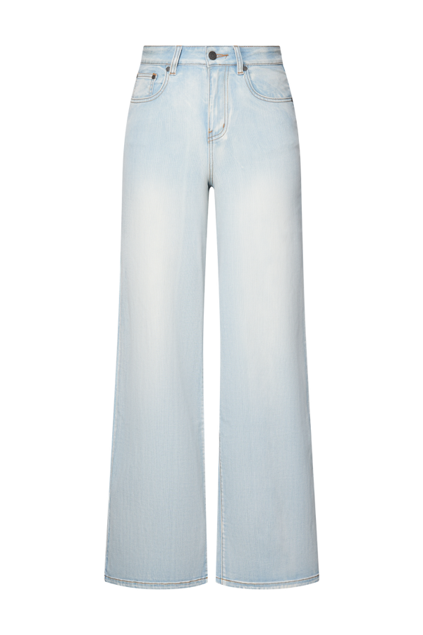 ONESO Women High Rise Stretch Wide Leg Jeans