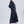 Dark One Pocket Adjustable Neckline Sweatshirt with Mid-Length Skirt