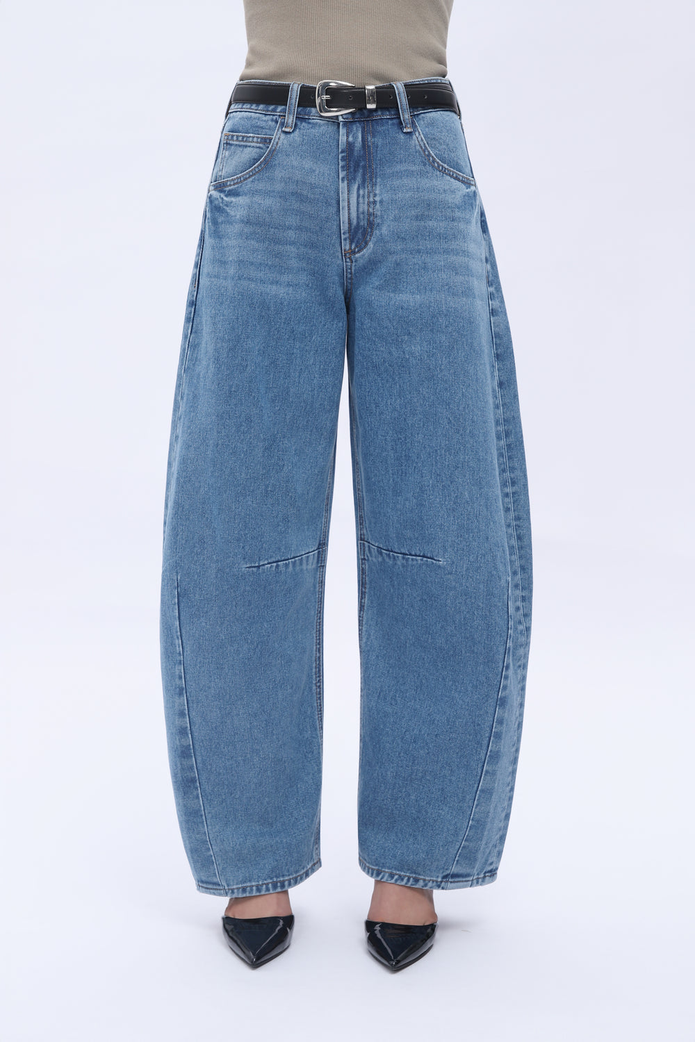 High Waist Vintage Loose Wide Leg Jeans