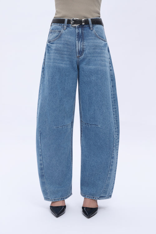 High Waist Vintage Loose Wide Leg Jeans