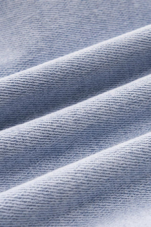 ONESO Mid-Low Rise Baggy Jeans Wide Leg for Women Distressed Pants Stretchy Bottom Lady Basic Comfortable Denim