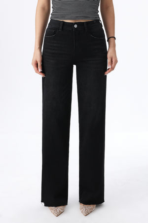 ONESO Versatile High Rise Wide Leg Jeans