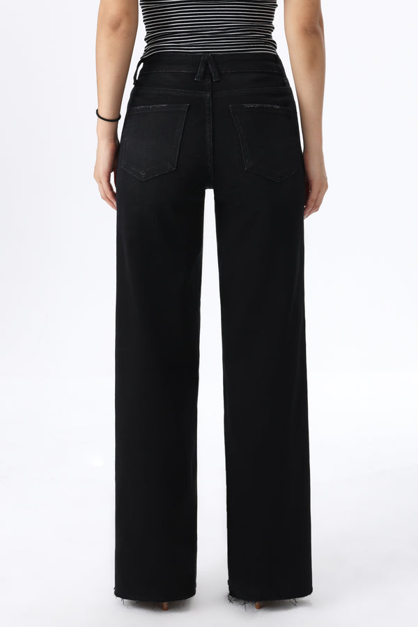 ONESO Versatile High Rise Wide Leg Jeans