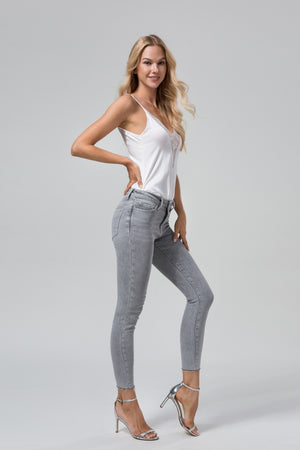 Women High Waist Skinny Jeans