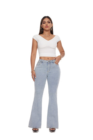 High Waisted Wide Leg Baggy Jeans