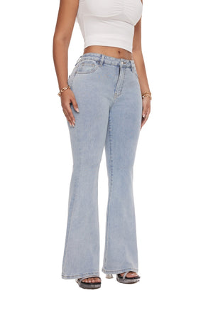 High Waisted Wide Leg Baggy Jeans