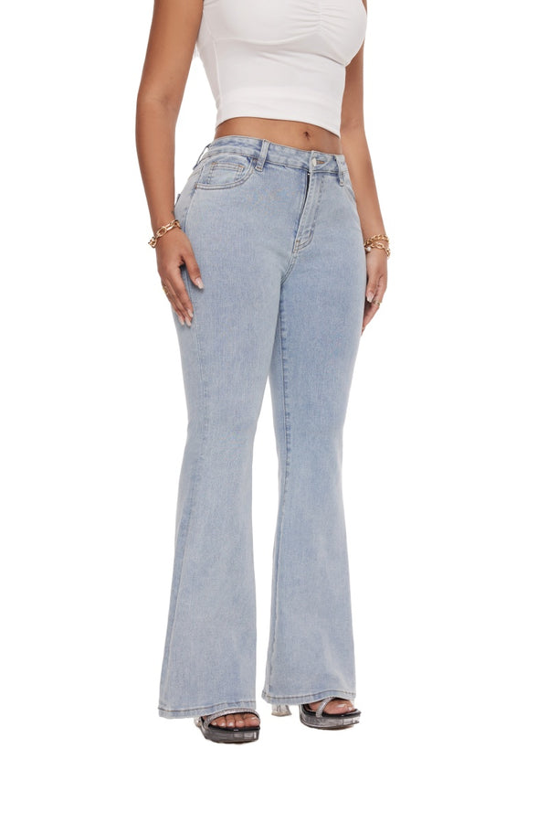 High Waisted Wide Leg Baggy Jeans