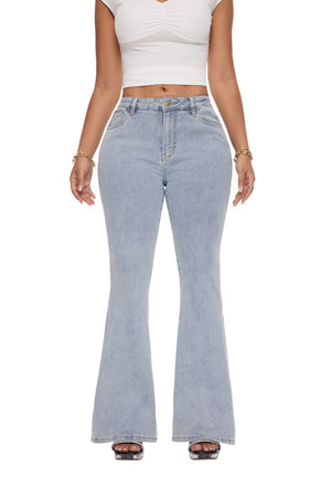 High Waisted Wide Leg Baggy Jeans