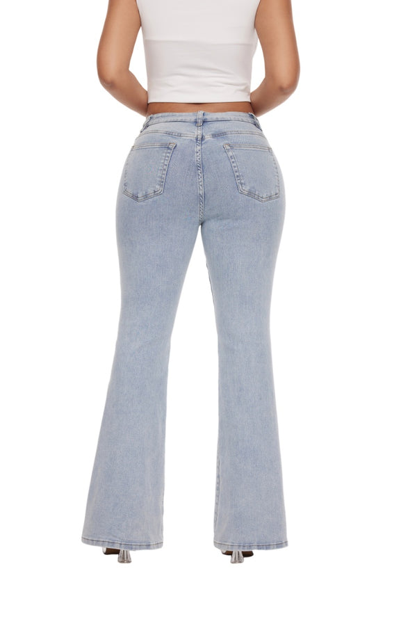 High Waisted Wide Leg Baggy Jeans