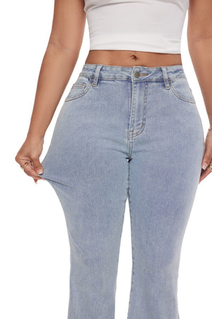 High Waisted Wide Leg Baggy Jeans
