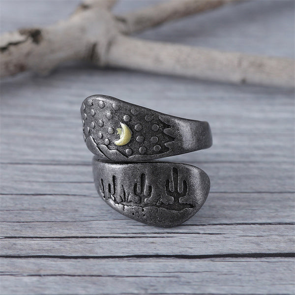 Vintage Desert Cactus Ring