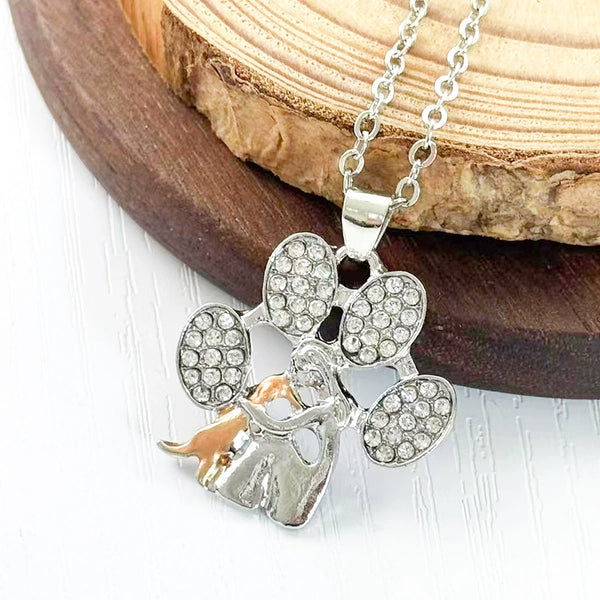 Puppy Hugs Pendant Necklace