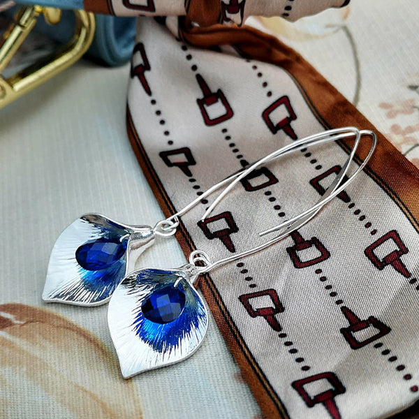 Orchid Pod Dangle Earrings