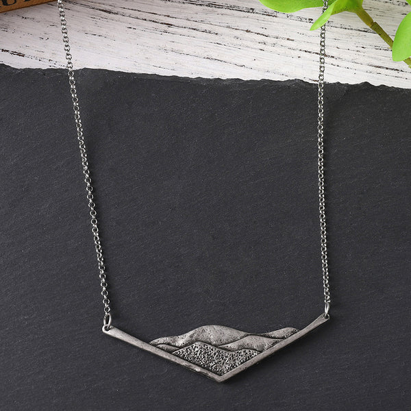 Mountain Valley Pendant Necklace