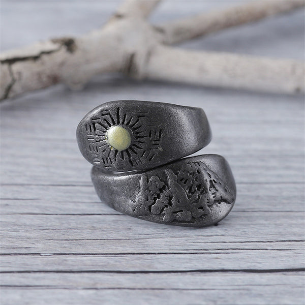 Vintage Desert Cactus Ring