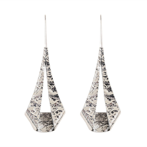 Vintage Teardrop Leaf Earrings