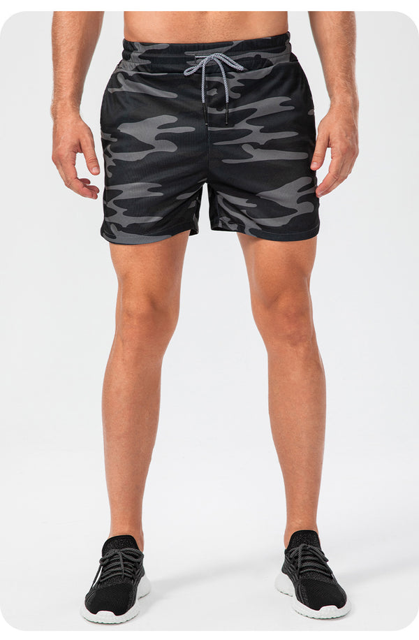 Men's Camouflage Training Quick Dry Breathable Shorts