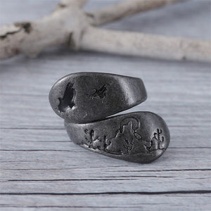 Vintage Desert Cactus Ring