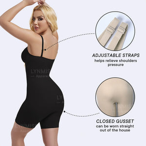 Women's Seamless Tummy-Control and Butt-Lifting Body Shaper Bodysuit