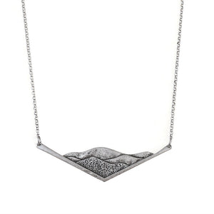 Mountain Valley Pendant Necklace