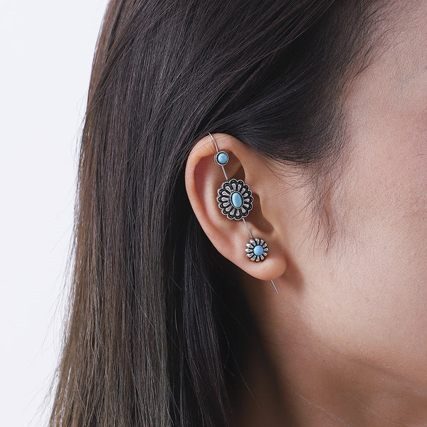 Boho Turquoise Vintage Earrings