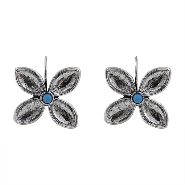 Vintage Simple Clover Earrings