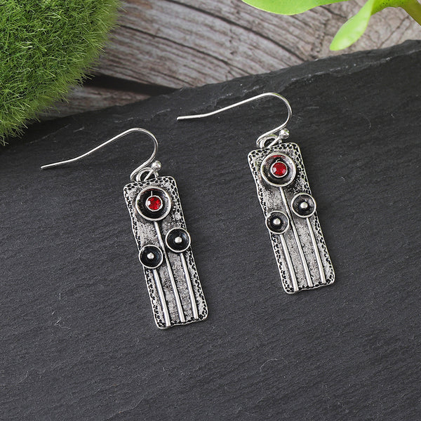 Vintage Geometric Earrings