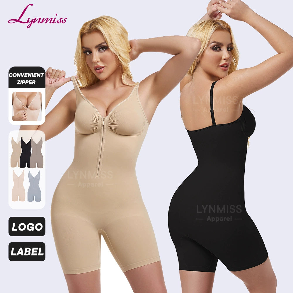 Women's Seamless Tummy-Control and Butt-Lifting Body Shaper Bodysuit