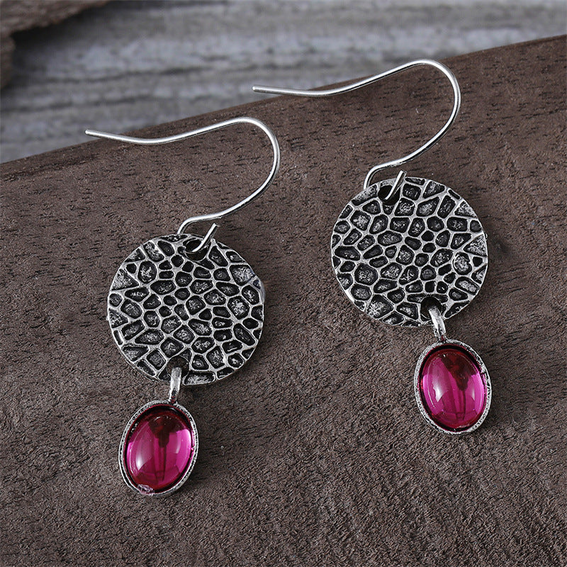 Pink Jasper Earrings
