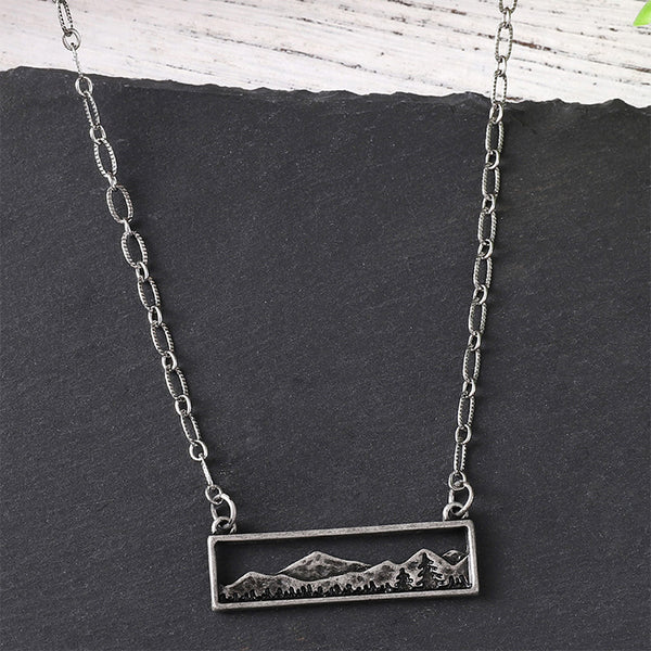 Forest Pendant Necklace