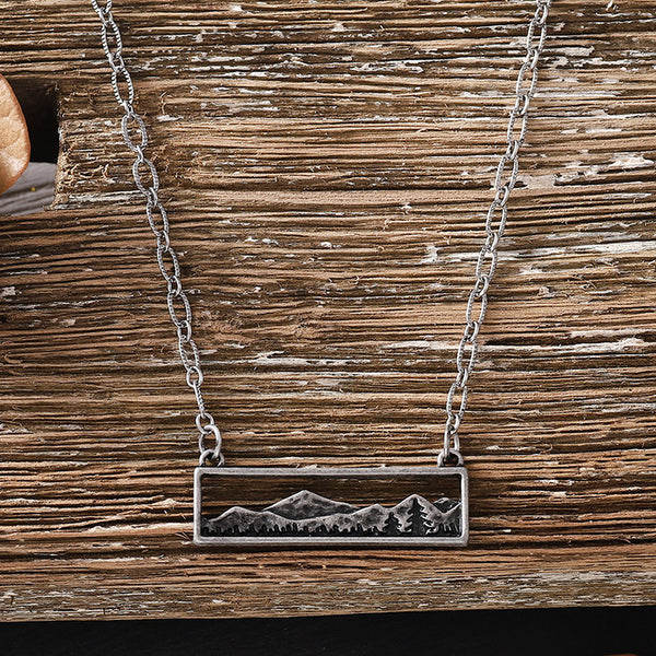 Forest Pendant Necklace
