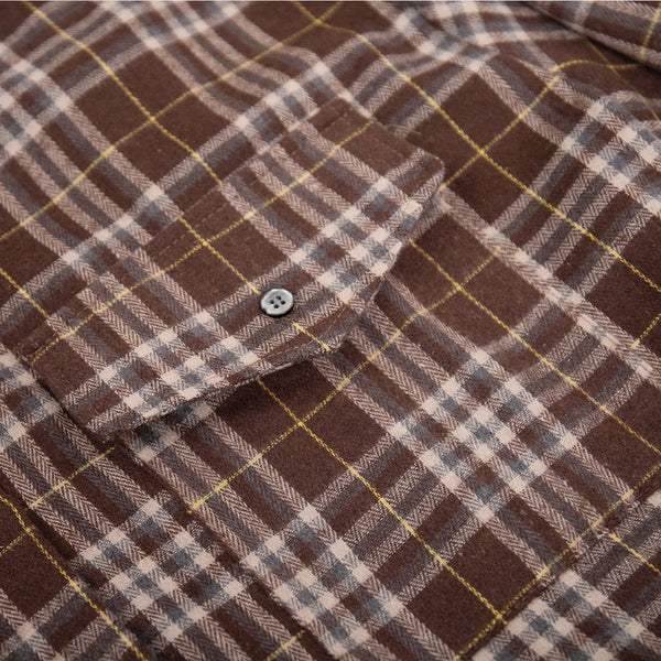 Vintage Double Pocket Check Shirt