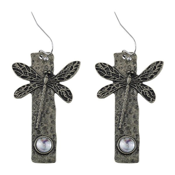 Vintage Simple Dragonfly Earrings