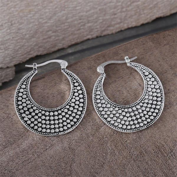 Half Moon Vintage Simple Fashion Earrings