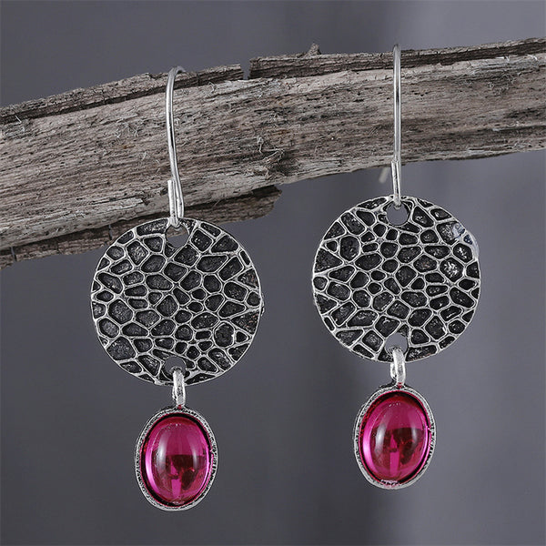 Pink Jasper Earrings