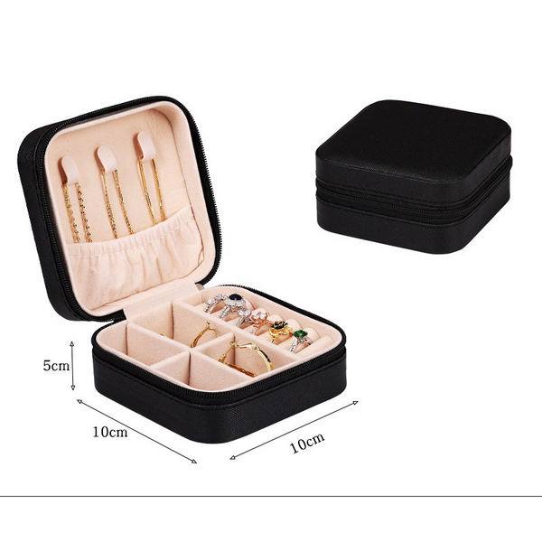 Portable Luxury Jewelry Storage Box