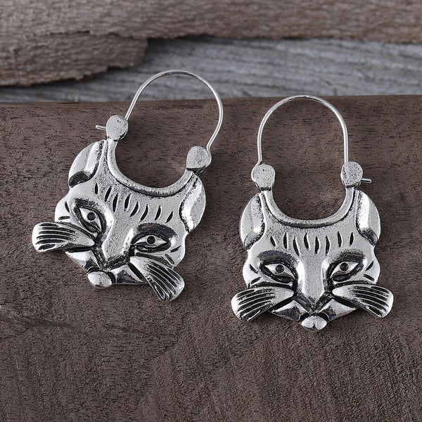 Vintage Quirky Cat Earrings