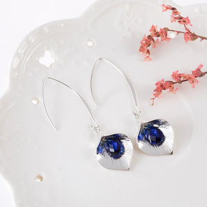 Orchid Pod Dangle Earrings