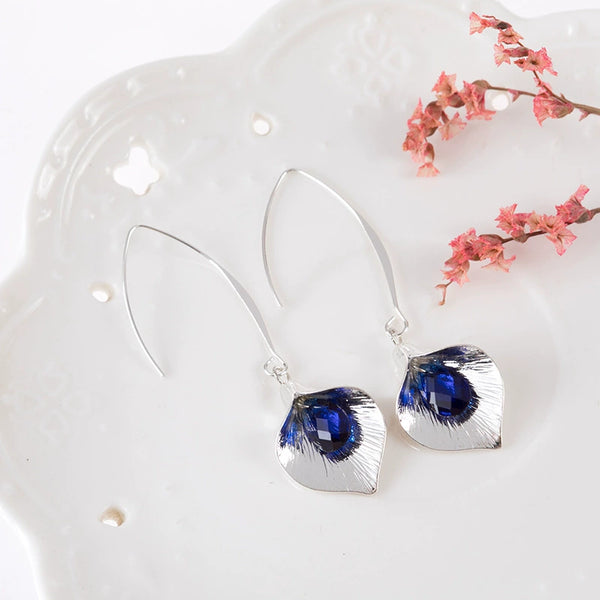 Orchid Pod Dangle Earrings