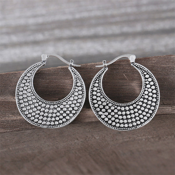 Half Moon Vintage Simple Fashion Earrings