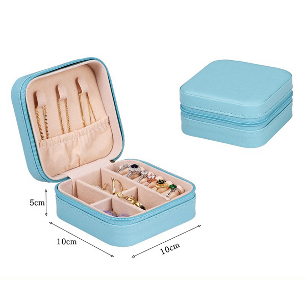 Portable Luxury Jewelry Storage Box